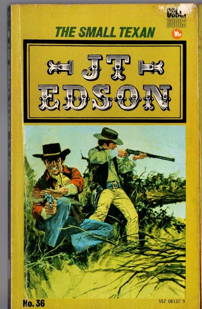 J.T. Edson  THE SMALL TEXAN front book cover image