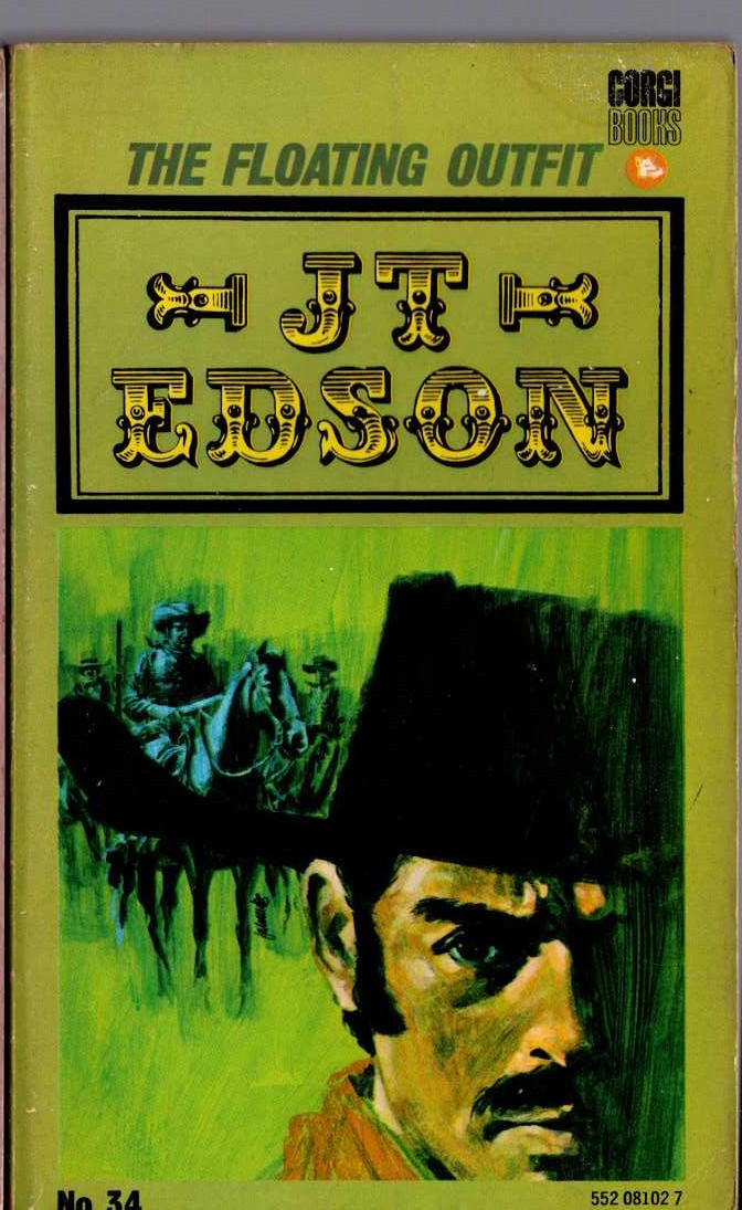 J.T. Edson  THE FLOATING OUTFIT front book cover image