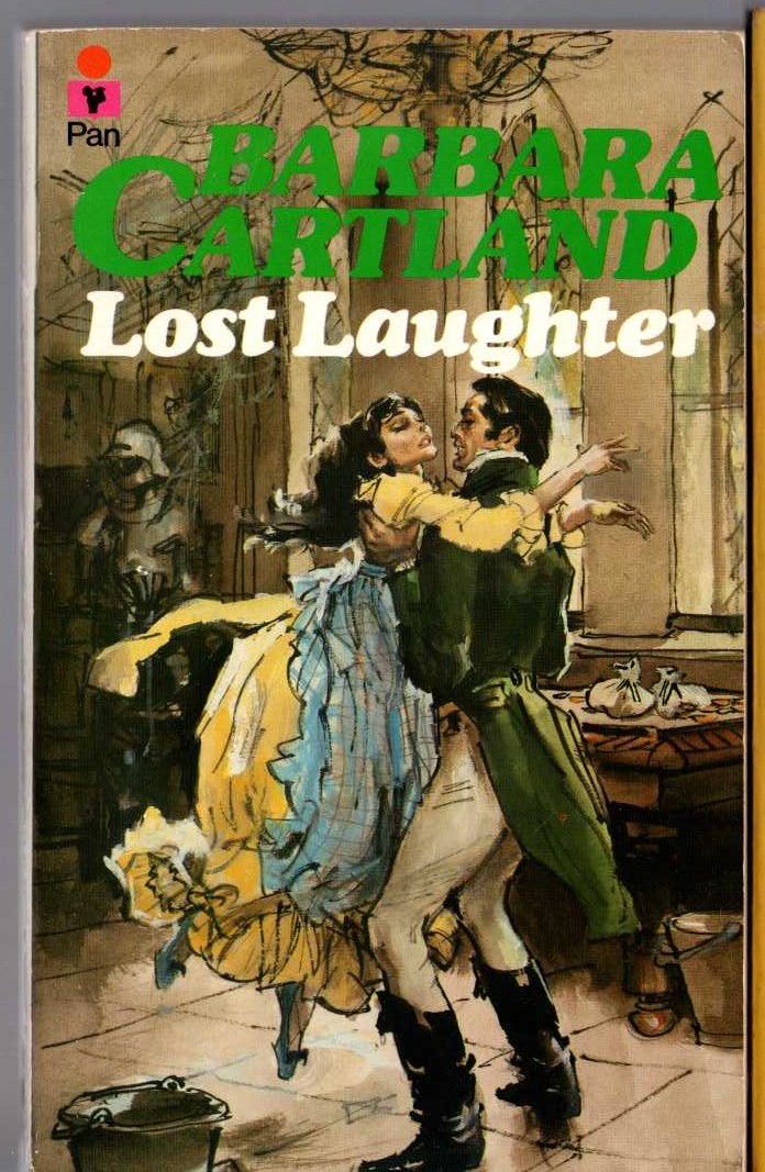 Barbara Cartland  LOST LAUGHTER front book cover image