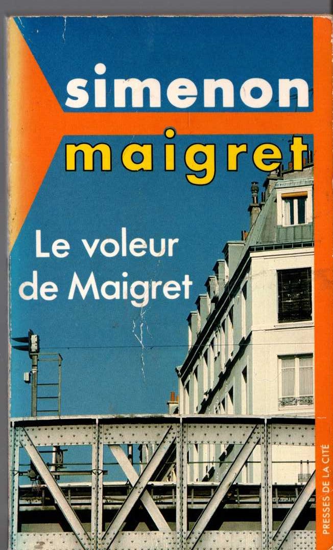 Georges Simenon  LE VOLEUR DE MAIGRET front book cover image