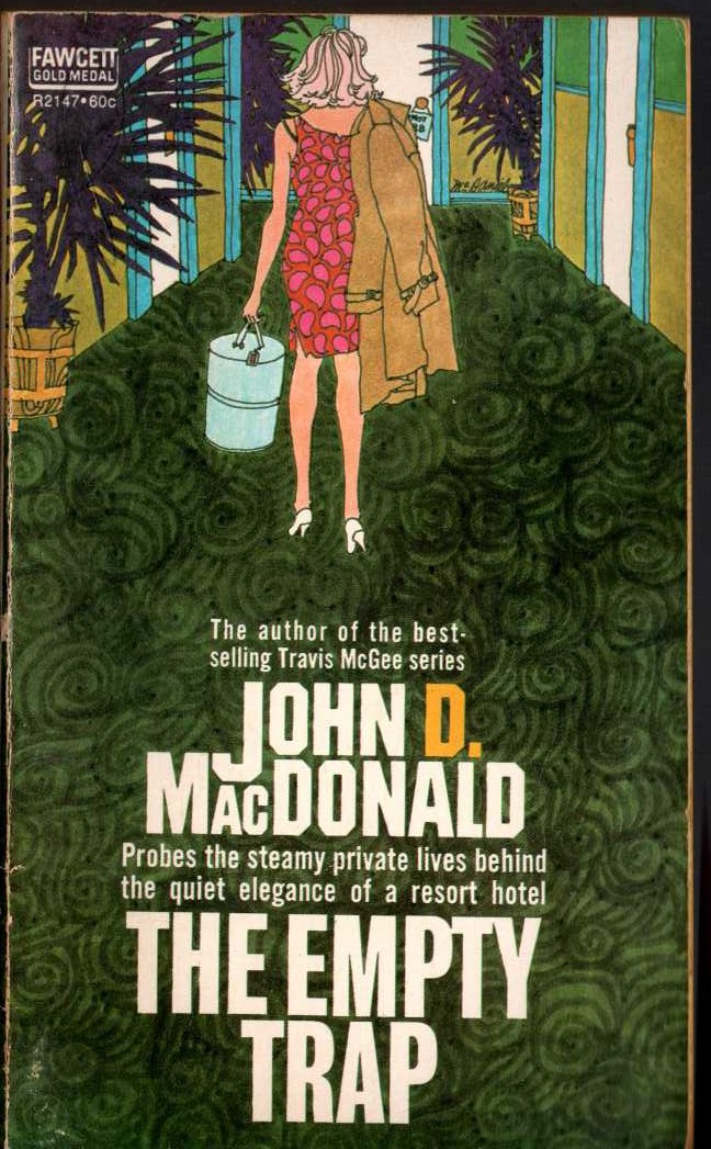 John D. MacDonald  THE EMPTY TRAP front book cover image