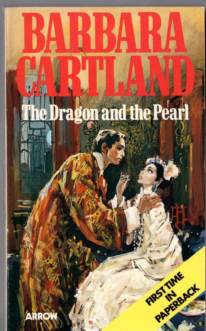 Barbara Cartland  THE DRAGON AND THE PEARL front book cover image