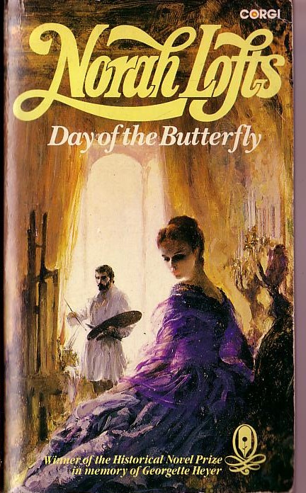 Norah Lofts  DAY OF THE BUTTERFLY front book cover image