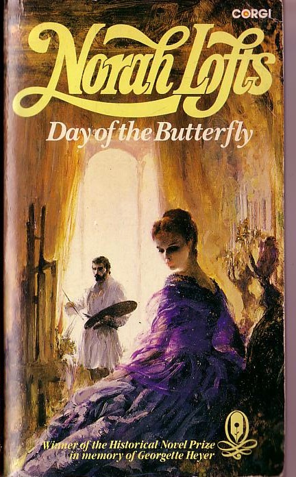 Norah Lofts  DAY OF THE BUTTERFLY front book cover image
