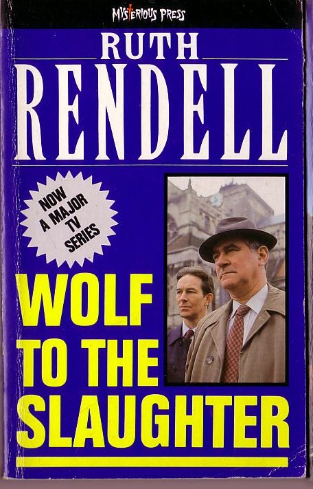 Ruth Rendell  WOLF TO THE SLAUGHTER (George Baker, Christopher Ravenscroft) front book cover image