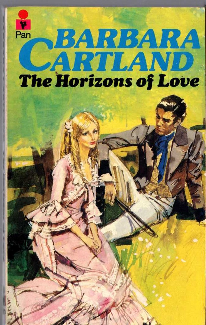 Barbara Cartland  THE HORIZONS OF LOVE front book cover image