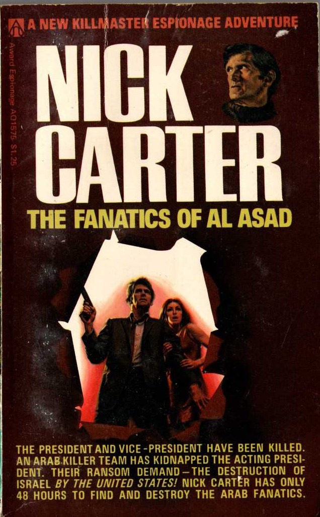 Nick Carter  THE FANATICS OF AL ASAD front book cover image