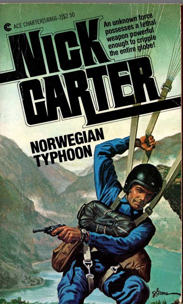 Nick Carter  NORWEGIAN TYPHOON front book cover image
