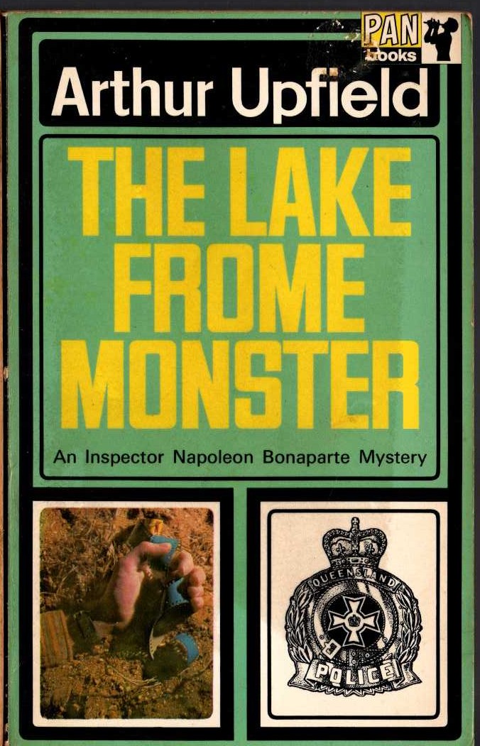 Arthur Upfield  THE LAKE FROME MONSTER front book cover image