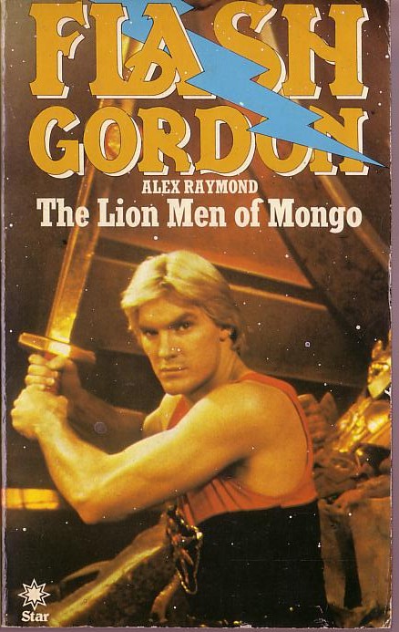 Alex Raymond  FLASH GORDON: The Lion Men of Mongo (Sam S.Jones) front book cover image