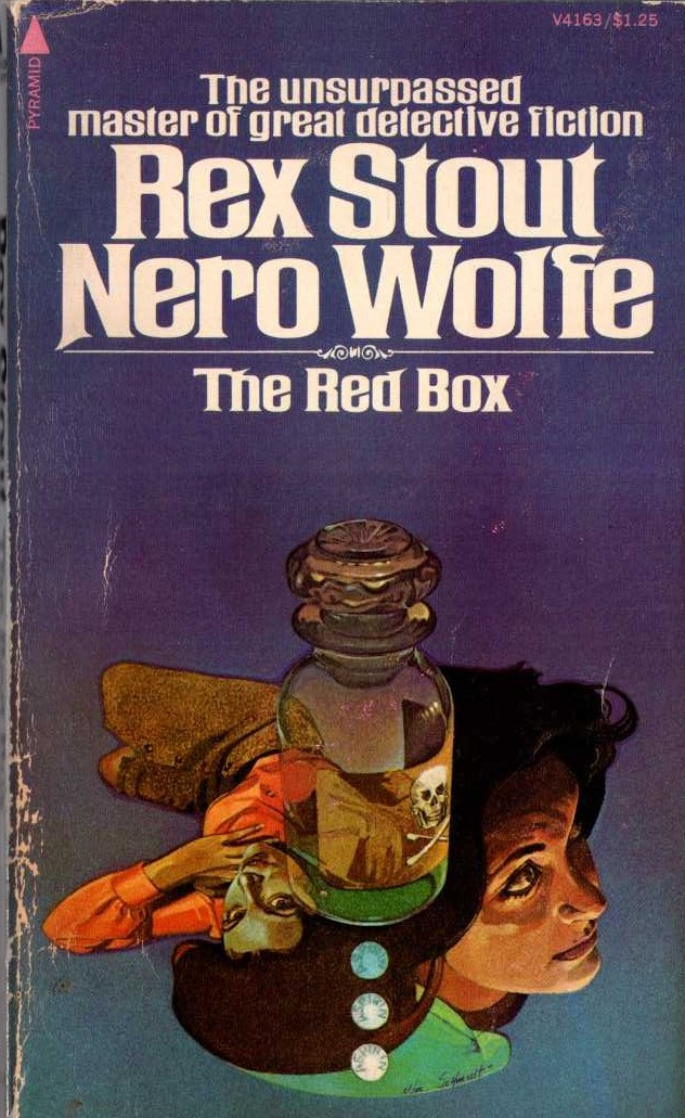 Rex Stout  THE RED BOX front book cover image