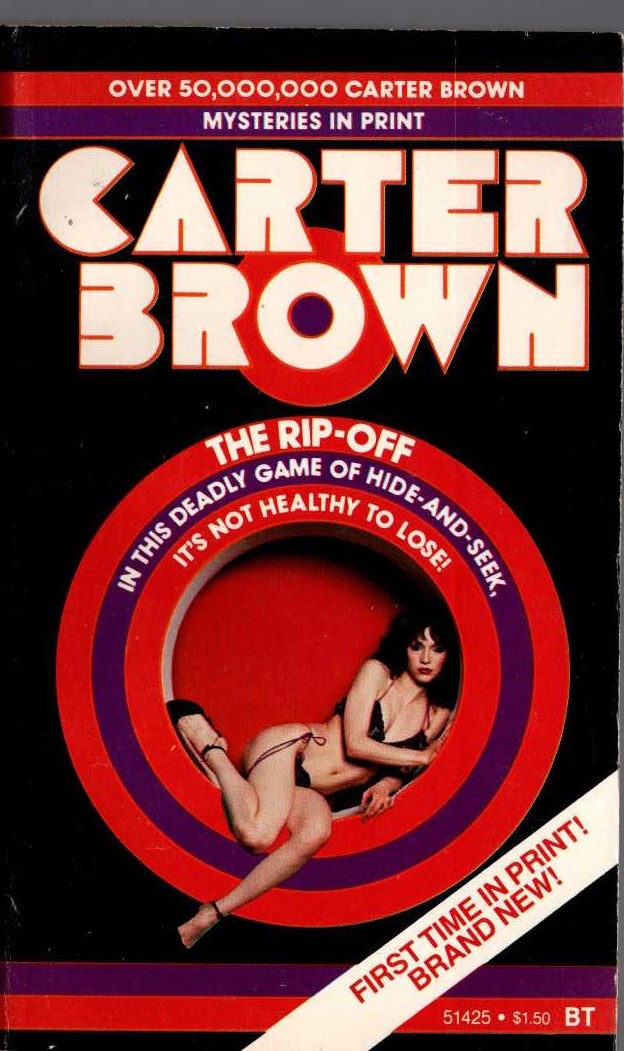 Carter Brown  THE RIP-OFF front book cover image