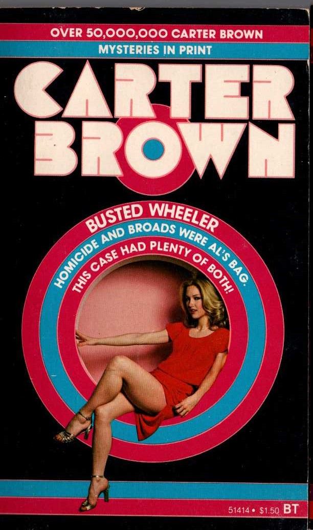 Carter Brown  BUSTED WHEELER front book cover image