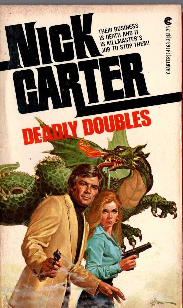 Nick Carter  DEADLY DOUBLES front book cover image