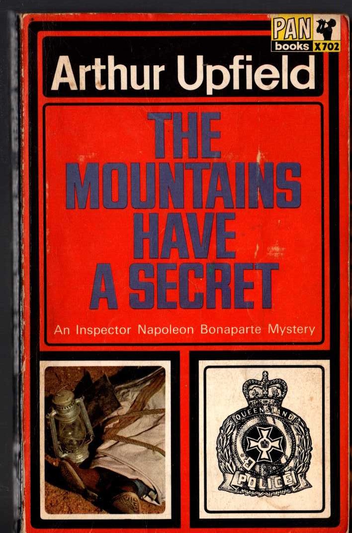 Arthur Upfield  THE MOUNTAINS HAVE A SECRET front book cover image