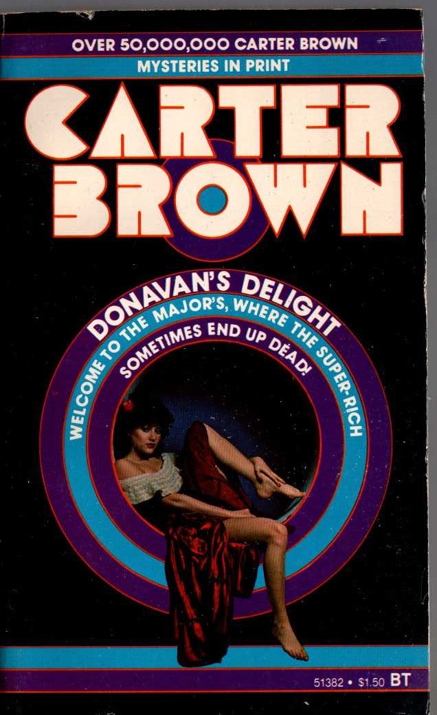 Carter Brown  DONOVAN'S DELIGHT front book cover image