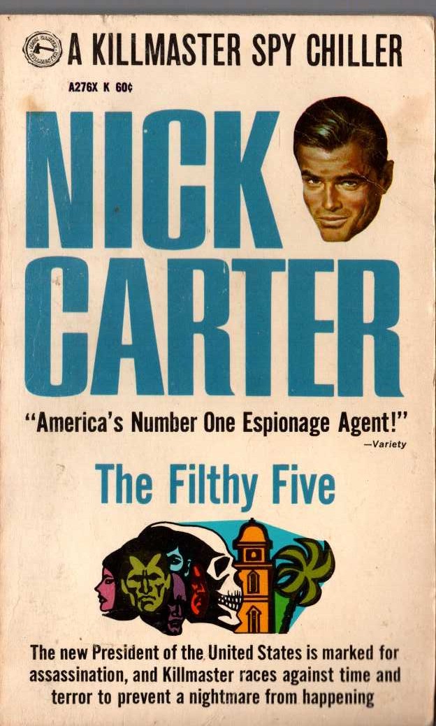 Nick Carter  THE FILTHY FIVE front book cover image