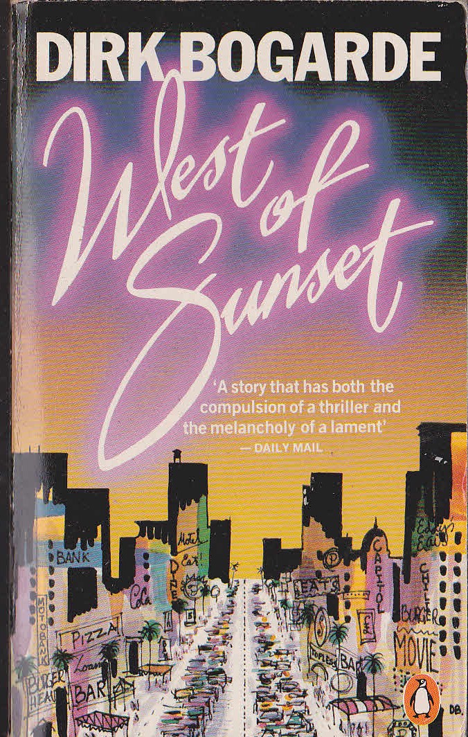 Dirk Bogarde  WEST OF SUNSET front book cover image