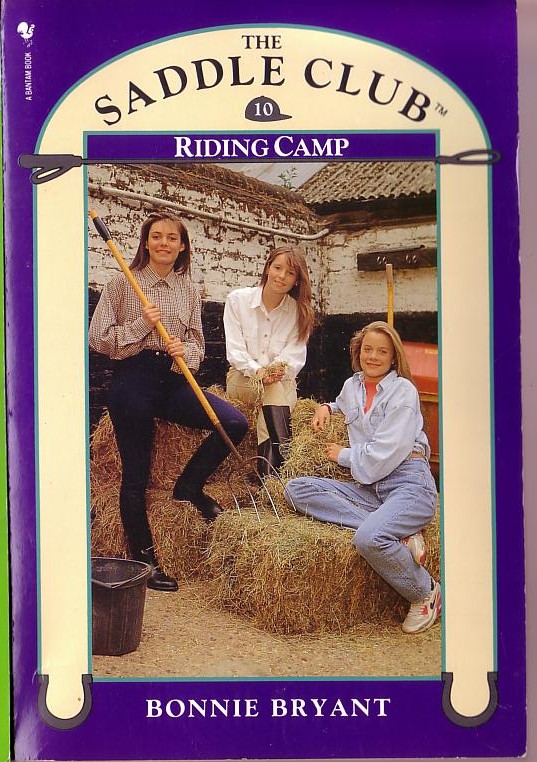 Bonnie Bryant  THE SADDLE CLUB 10: Riding Camp front book cover image
