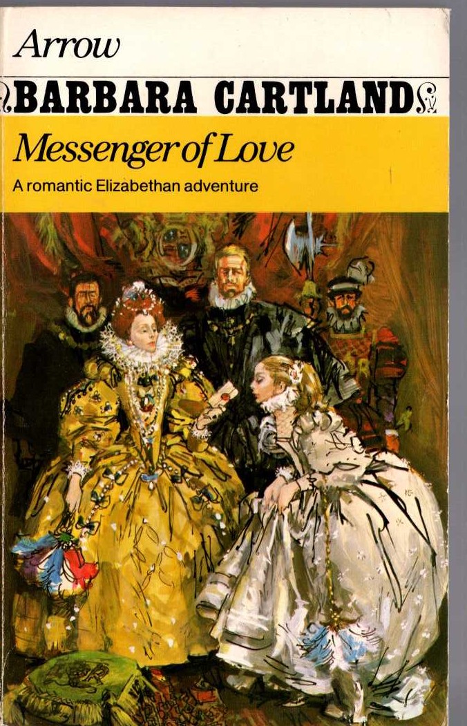 Barbara Cartland  MESSENGER OF LOVE front book cover image
