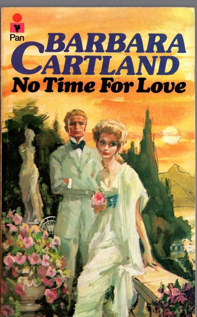 Barbara Cartland  NO TIME FOR LOVE front book cover image