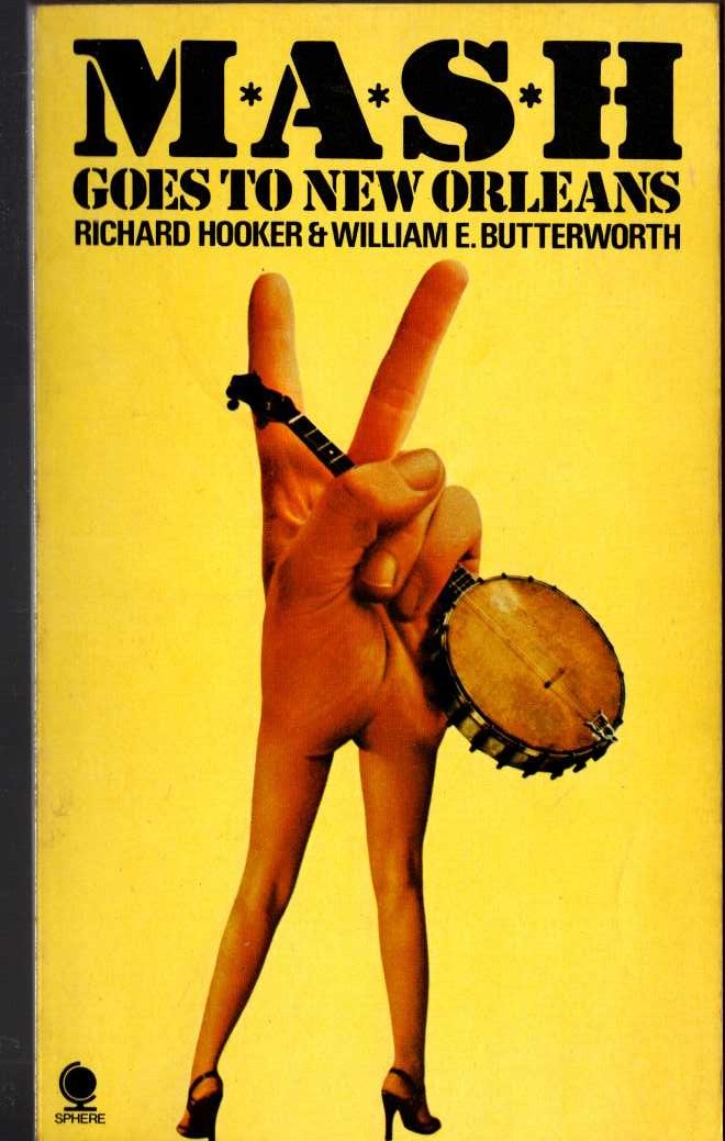 Richard Hooker  MASH GOES TO NEW ORLEANS front book cover image
