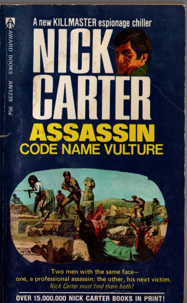Nick Carter  ASSASSIN: CODE NAME VULTURE front book cover image
