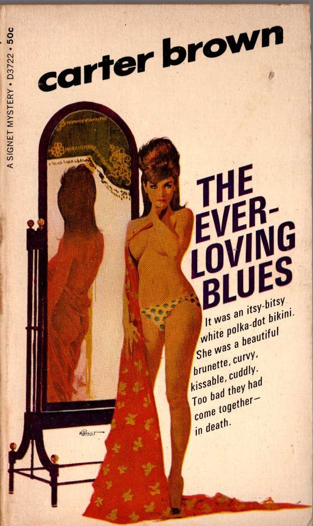 Carter Brown  THE EVER-LOVING BLUES front book cover image