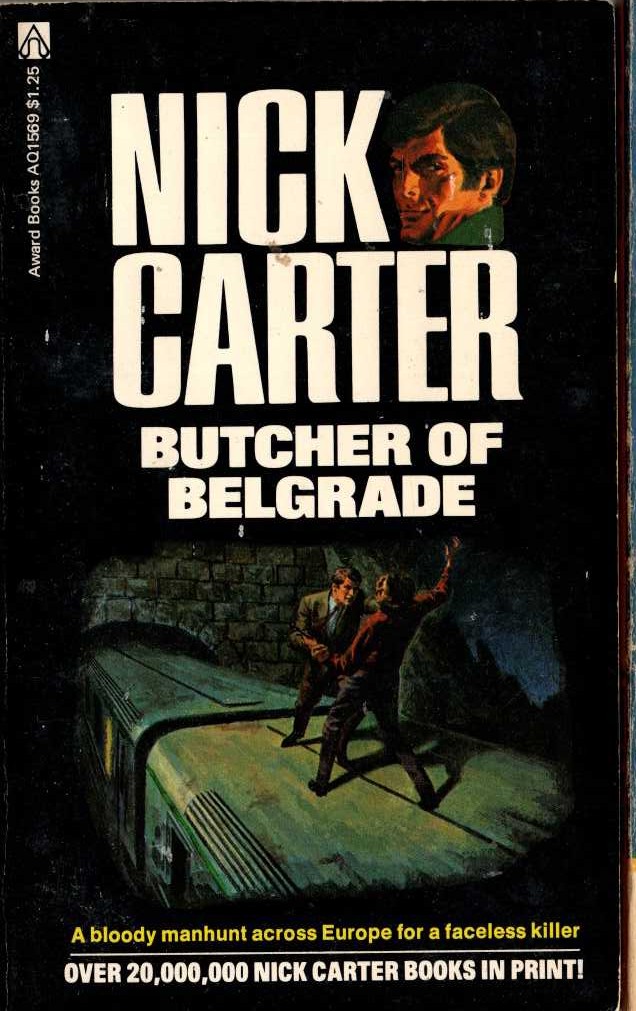 Nick Carter  BUTCHER OF BELGRADE front book cover image