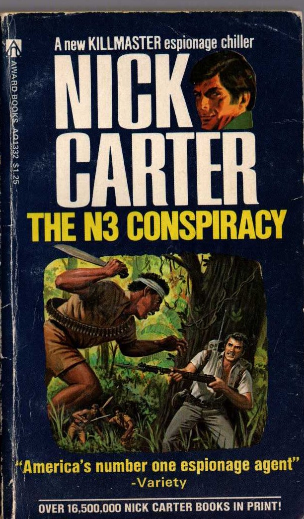 Nick Carter  THE N3 CONSPIRACY front book cover image