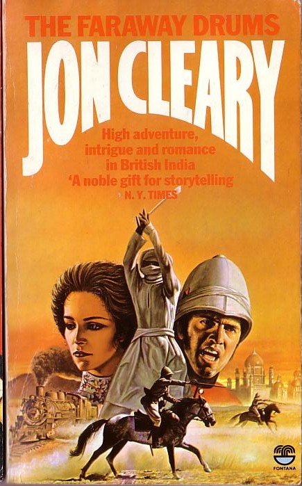 Jon Cleary  THE FARAWAY DRUMS front book cover image