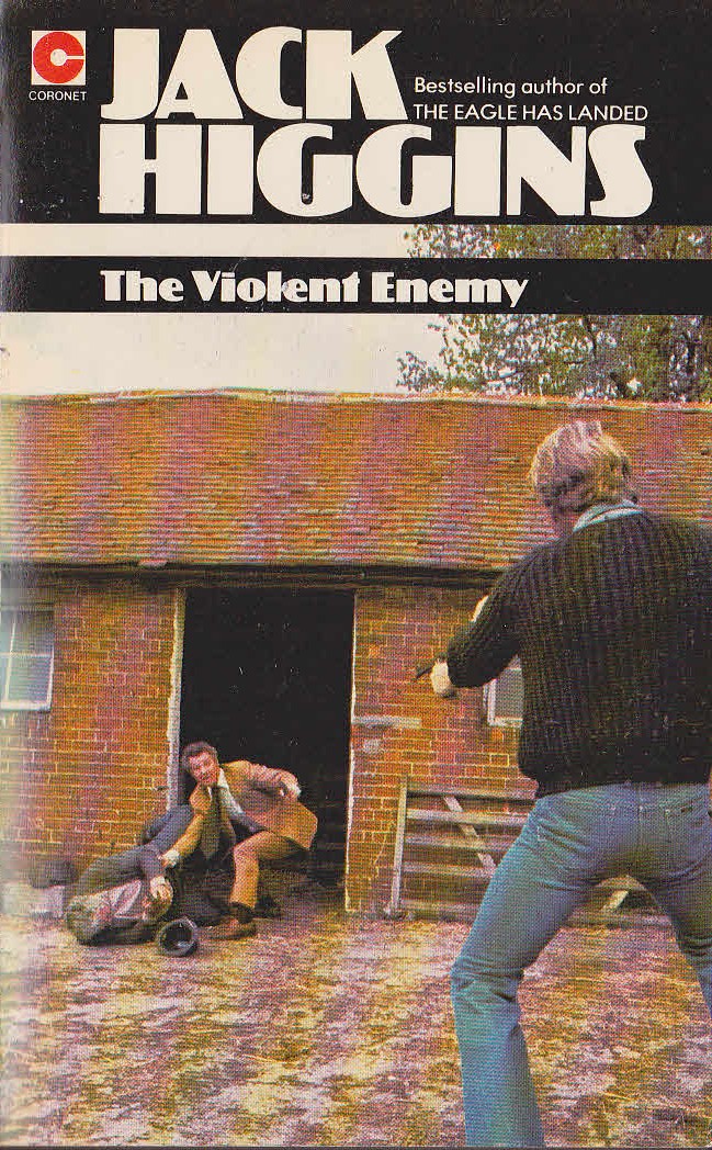 Jack Higgins  THE VIOLENT ENEMY front book cover image