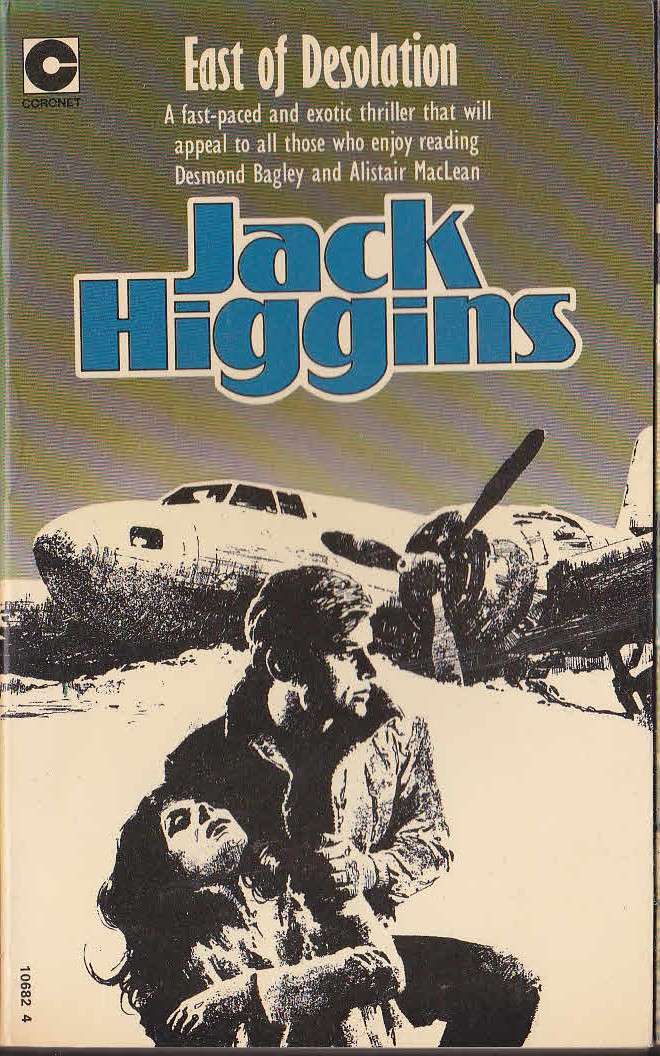 Jack Higgins  EAST OF DESOLATION front book cover image