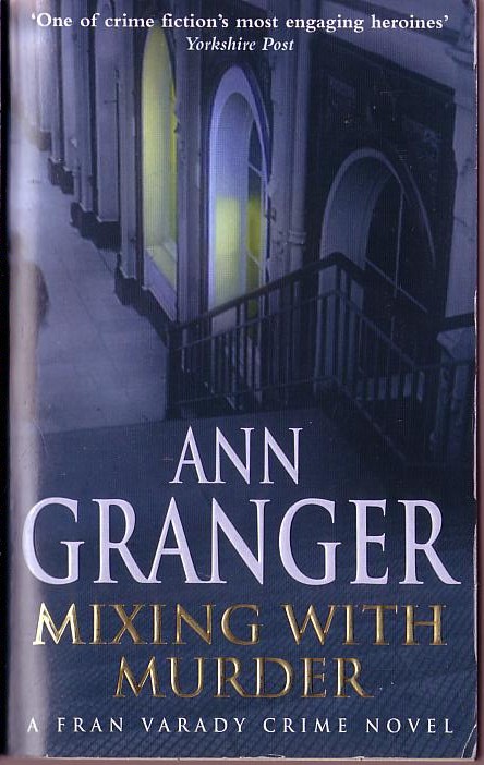 Ann Granger  MIXING WITH MURDER front book cover image