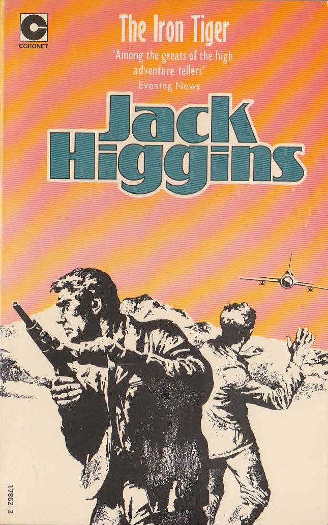 Jack Higgins  THE IRON TIGER front book cover image