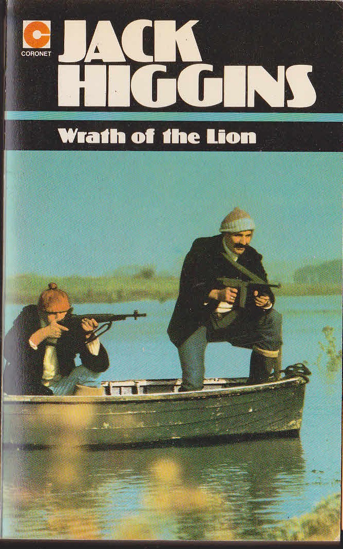 Jack Higgins  WRATH OF THE LION front book cover image