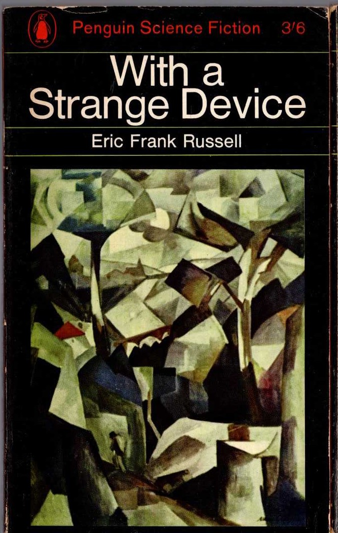 Eric Frank Russell  WITH A STRANGE DEVICE front book cover image