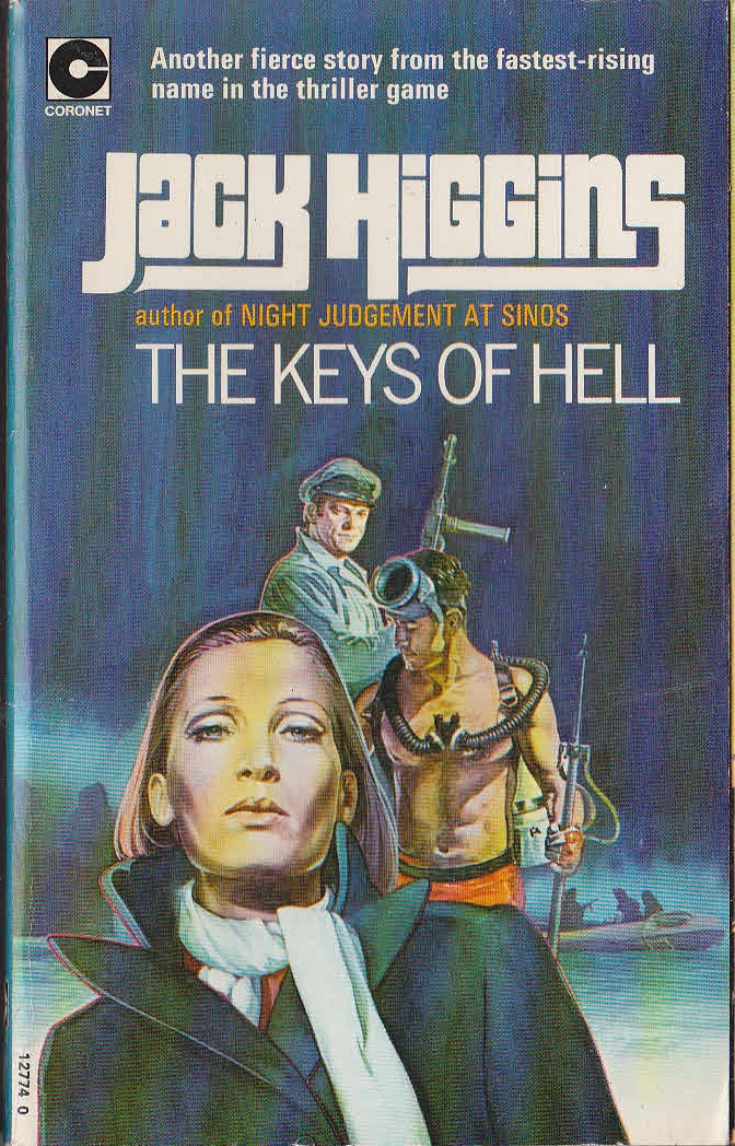 Jack Higgins  THE KEYS OF HELL front book cover image