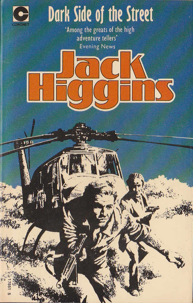 Jack Higgins  DARK SIDE OF THE STREET front book cover image