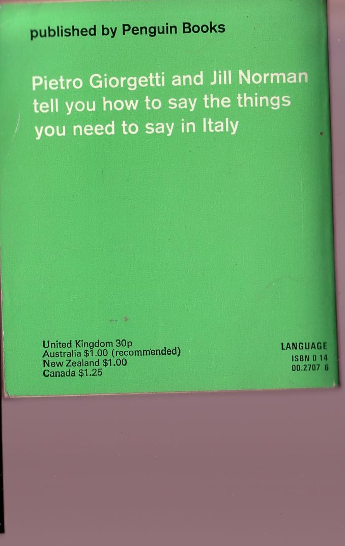 Anonymous-Various-TRAVEL-AND-TOPOGRAPHY-BOOKS   ITALIAN PHRASE BOOK magnified rear book cover image