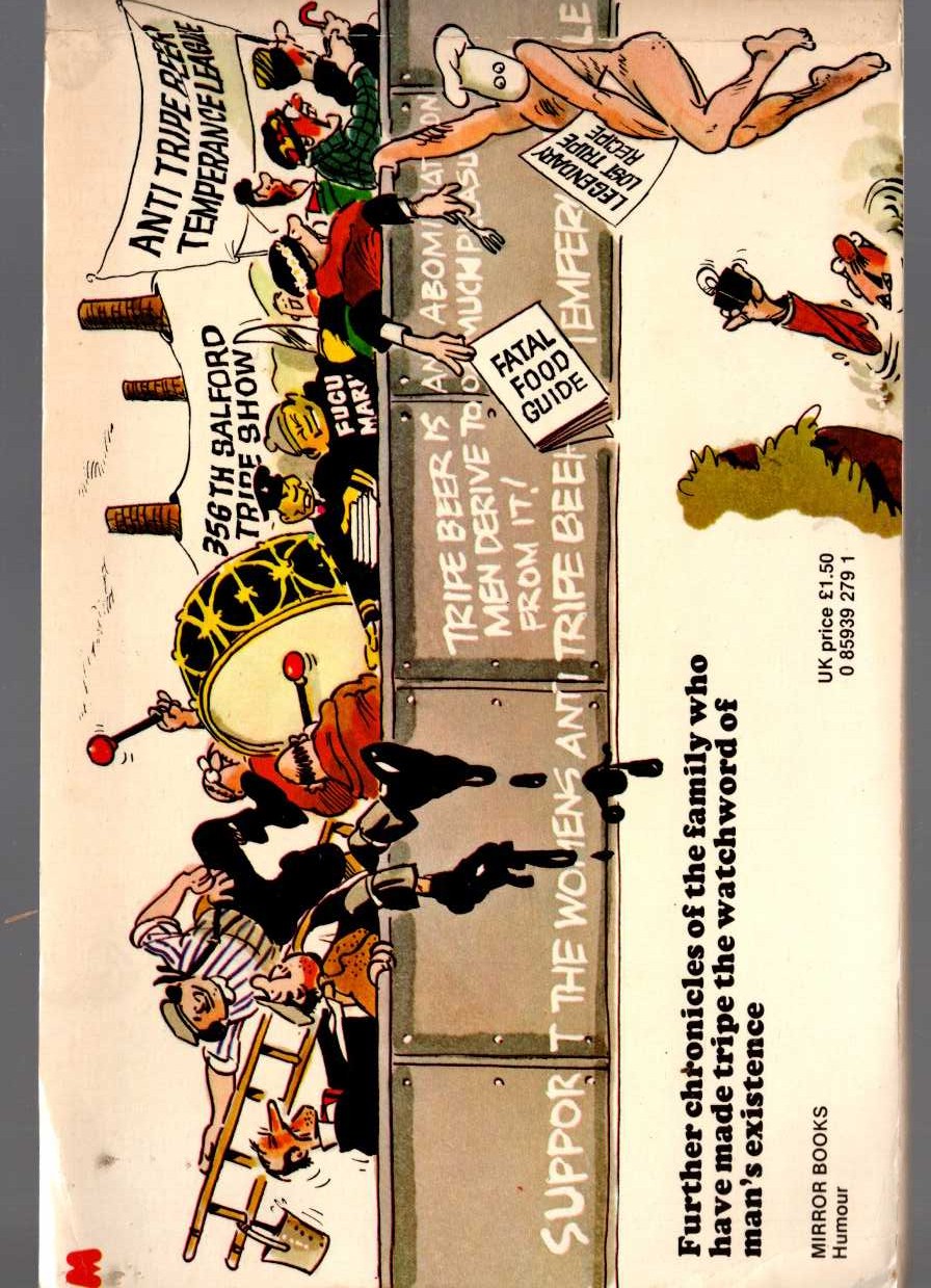 Bill Tidy  FOSDYKE SAGA. Book Ten (10) magnified rear book cover image