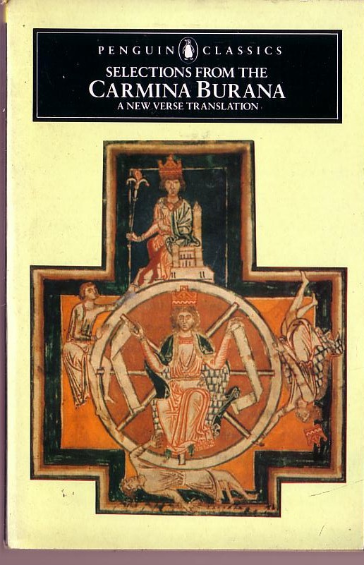SELECTIONS FROM THE CARMINA BURANA front book cover image