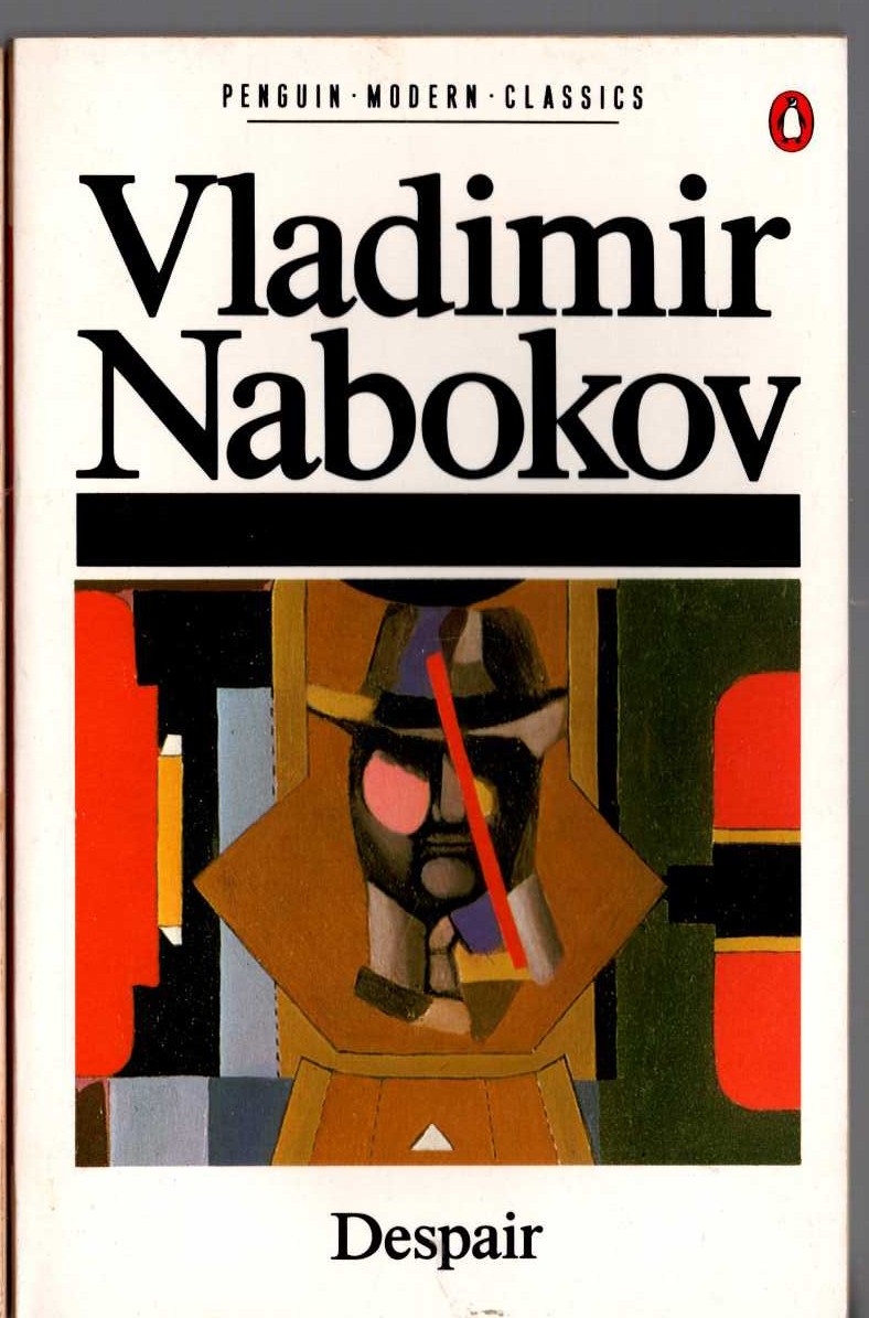 Vladimir Nabokov  DESPAIR front book cover image