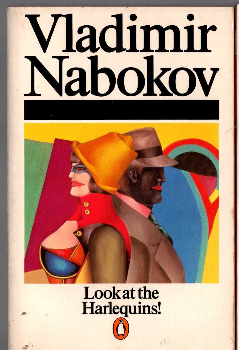 Vladimir Nabokov  LOOK AT THE HARLEQUINS! front book cover image