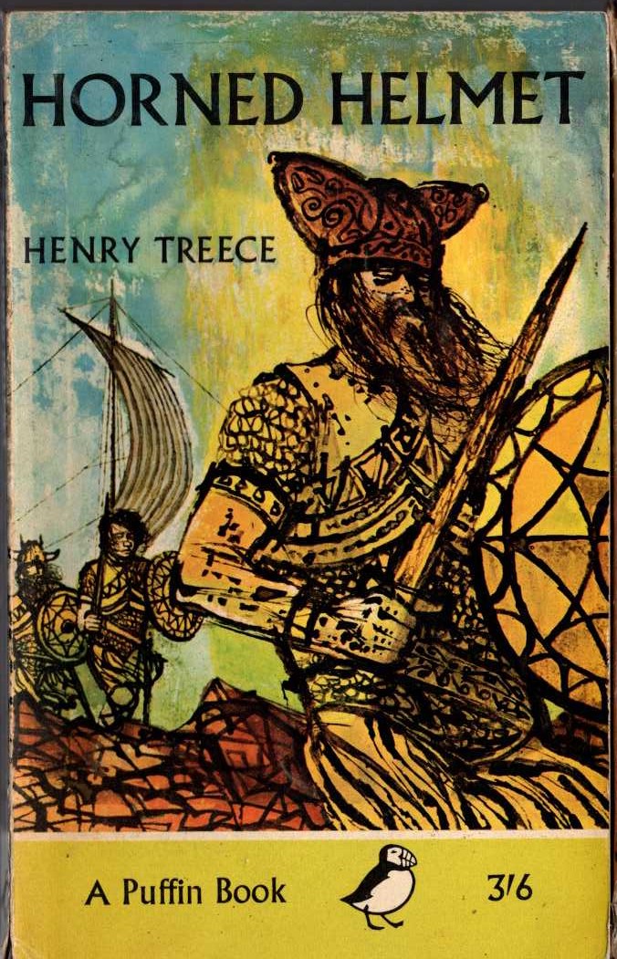Henry Treece  HORNED HELMET front book cover image