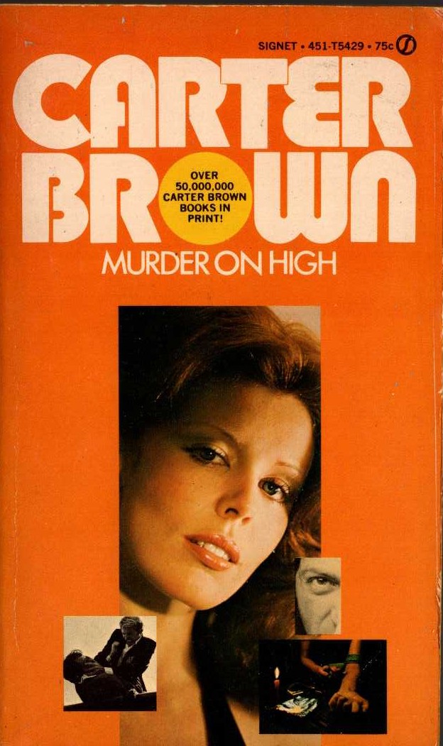 Carter Brown  MURDER ON HIGH front book cover image