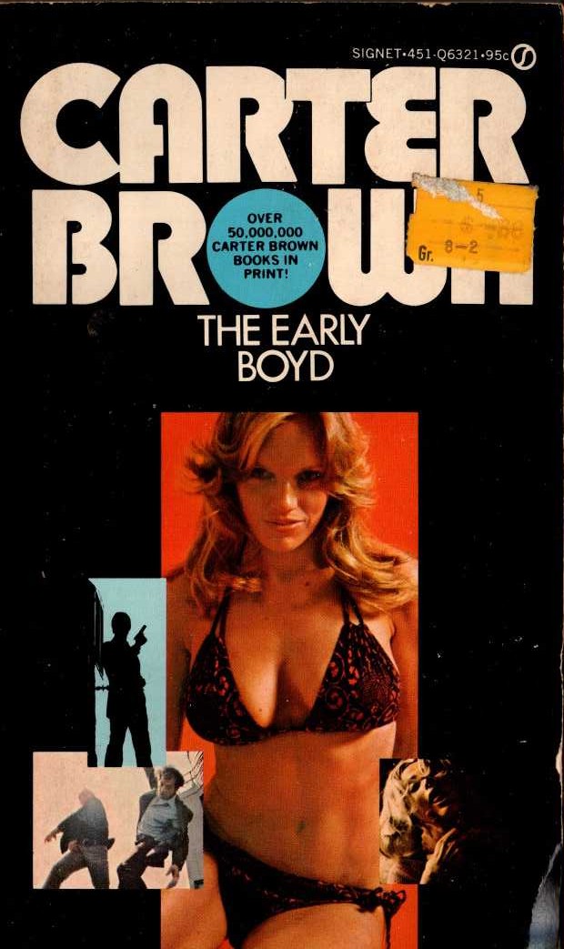 Carter Brown  THE EARLY BOYD front book cover image