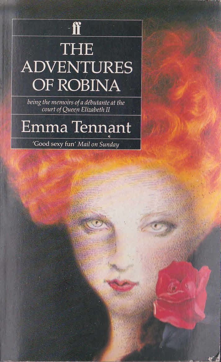 Emma Tennant  THE ADVENTURES OF ROBINA front book cover image