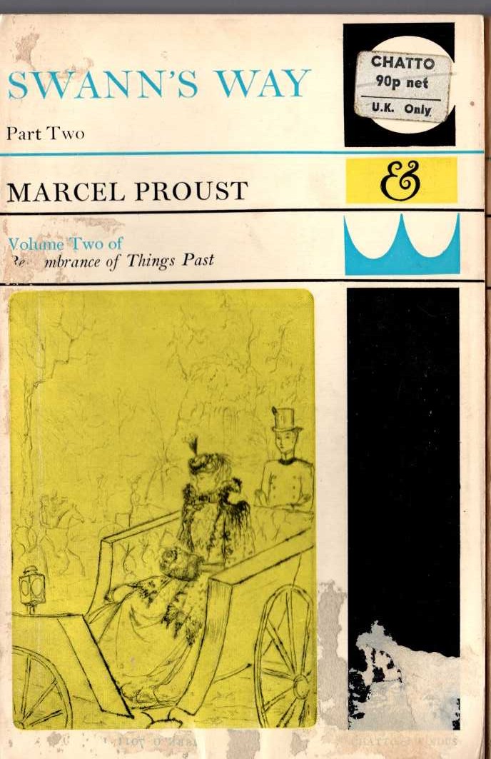 Marcel Proust  SWANN'S WAY. Part Two front book cover image