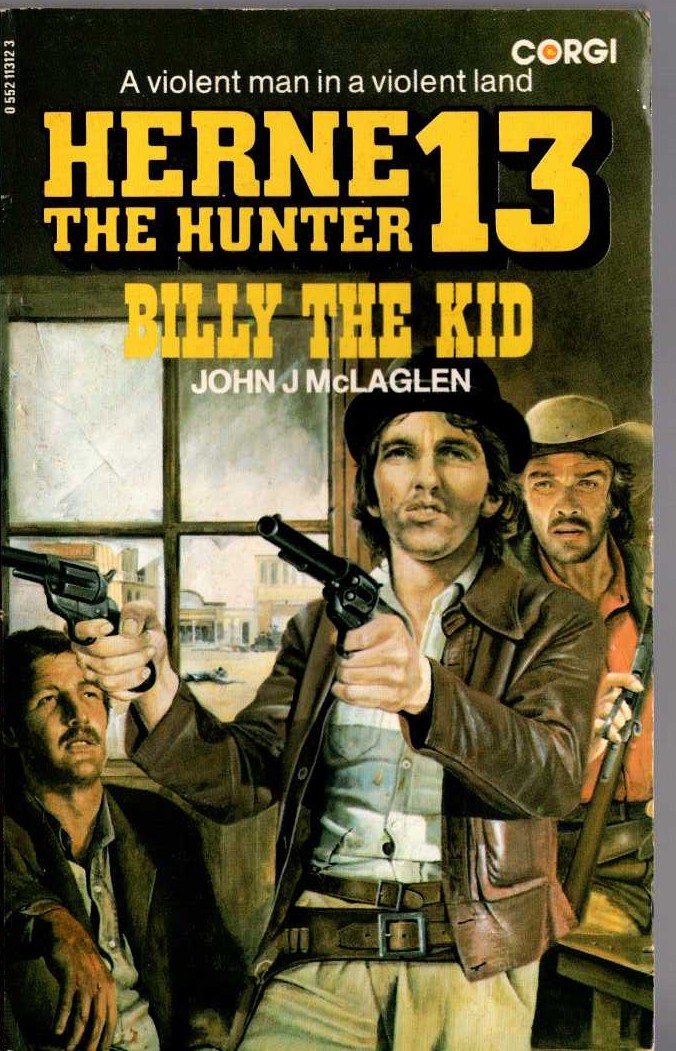 John McLaglen  HERNE THE HUNTER 13: BILLY THE KID front book cover image